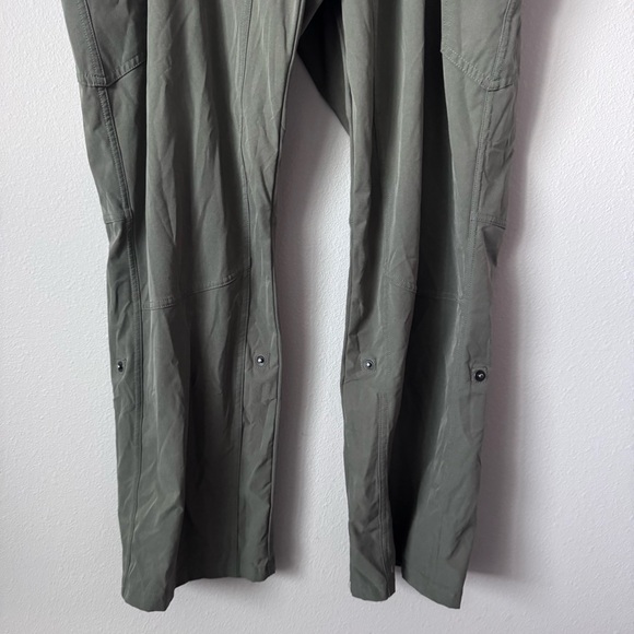 Kuhl Olive Cargo Hiking Pants With Roll Up Hem - Picture 3 of 13